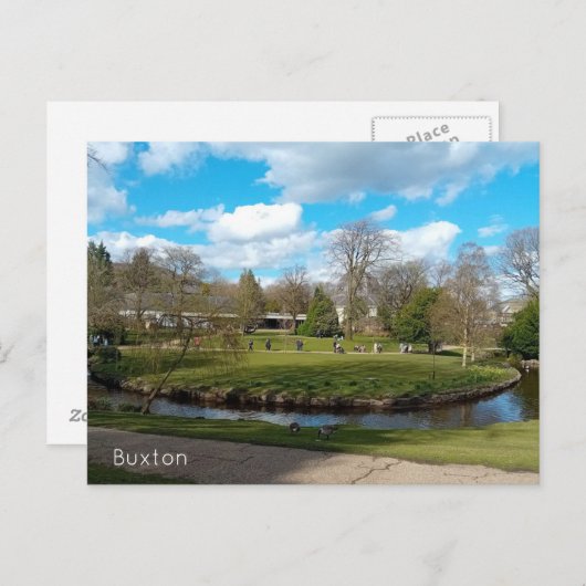 Buxton Postkarte (Vorne/Hinten)