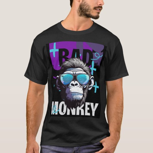 buy bad monkey T-Shirt (Vorderseite)