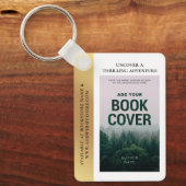 Buy Cover Writer Promotion QR Code Gold Effekt Schlüsselanhänger (Vorderseite)