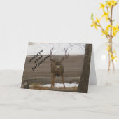 Buy for Christmas Grußkarte Karte (Gelbe Blume)