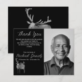 Buy mit Antlers Beerdigung Danke Karten (Vorne/Hinten)