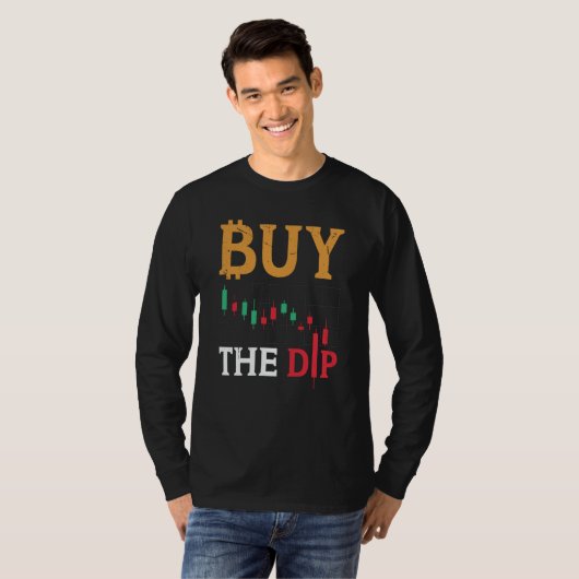 Buy The Dip Cryptocurrency Blockchain Trader Best T-Shirt (Vorne ganz)
