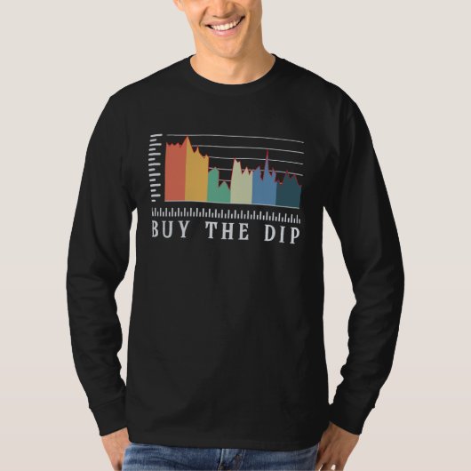 Buy The Dip Cryptro Trader Cryptrocurrency Day Tra T-Shirt (Vorderseite)