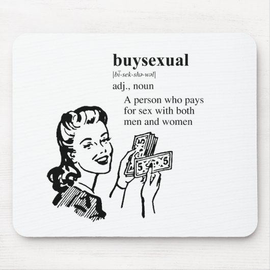 BUYSEXUAL MOUSEPAD (Vorne)