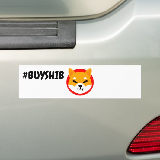 #BuyShib SHIBA INU Crypto  Autoaufkleber (Auf Auto)