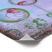 Buz-buz & Beez-beez Print Poster (Ecke)