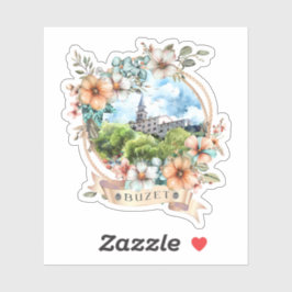 Buzet Kroatien Aufkleber