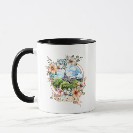 Buzet Kroatien Tasse (Links)
