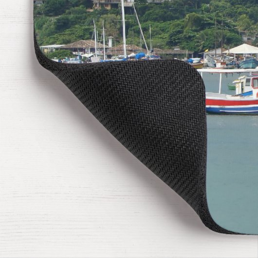 buzios Boote Mousepad (Ecke)