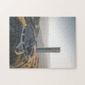 Buzludzha Denkmal Bulgarien Gipfel Zentralbalkan Puzzle (Horizontal)