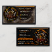 Buzy Bee BBQ Visitenkarte (Vorne/Hinten)