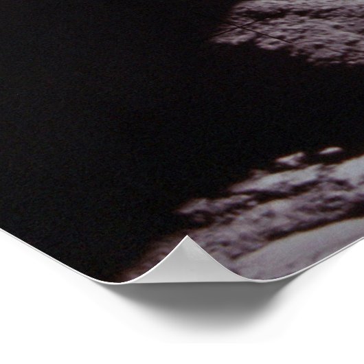 Buzz Aldrin von Neil Armstrong Apollo 11 Poster (Ecke)