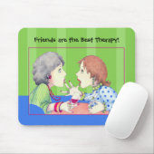 Buzz blauer Mousepad (Mit Mouse)