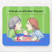 Buzz blauer Mousepad (Vorne)