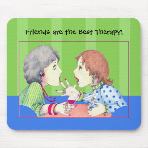 Buzz blauer Mousepad