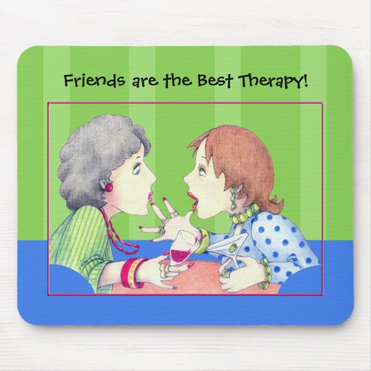 Buzz blauer Mousepad (Vorne)