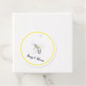 Buzz & Bloom Geschenketiketten - Bienendesign in H Geschenkanhänger (Beispiel)