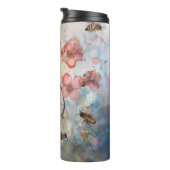 Buzz & Blossom: Cherry Blossom Bee Tumbler Thermosbecher (Nach rechts gedreht)
