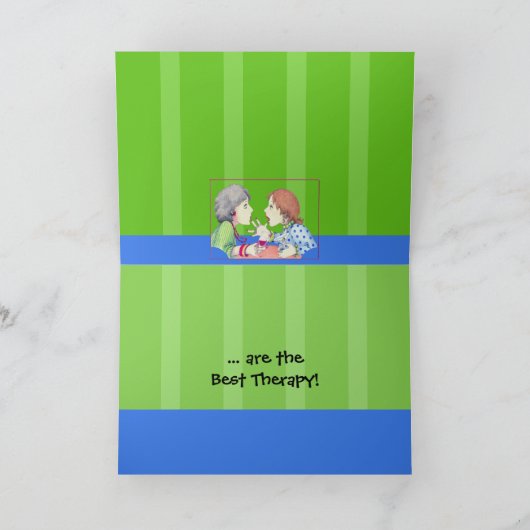 Buzz blue Friends Card Karte (Innenseite)