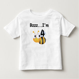 Buzz Bumblebee 4. Geburtstag T - Shirt und Geschen