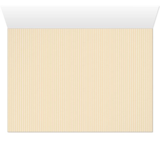 Buzz Buzz Bee Blank Card (Innenansicht Horizontal (Unten))