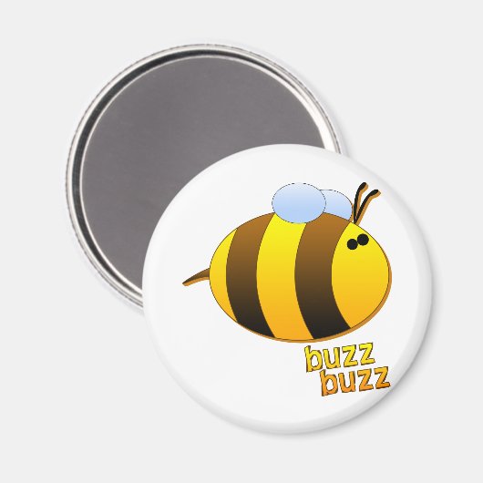 Buzz Buzz die Hummel Magnet (Vorderseite/Rückseite)