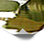 Buzz Buzz & Floral Poster (Ecke)