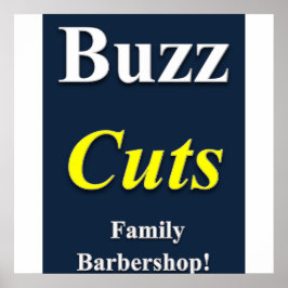 Buzz Cuts Poster Matte
