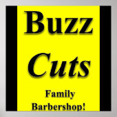 Buzz Cuts Poster Matte (Vorne)