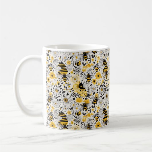 Buzz: Daisy and Bee Delight Kaffeetasse (Links)