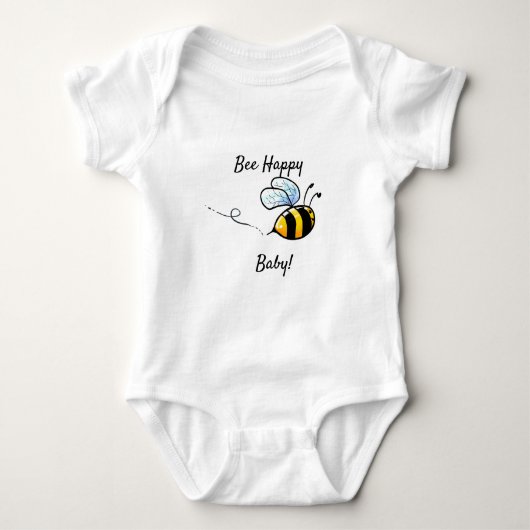 Buzz der Bienen Baby Strampler (Vorderseite)