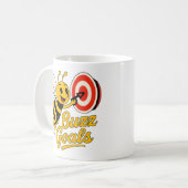 Buzz Goals Motivierend Bee Kaffeetasse (Vorderseite Links)
