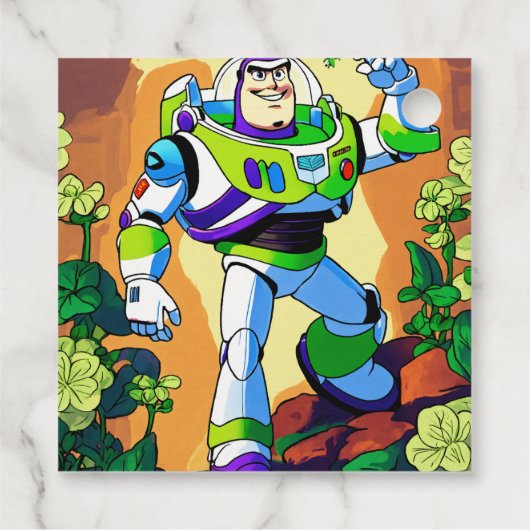 Buzz Lightyear: Eine botanische Entdeckung Geschenkanhänger (Rückseite)