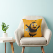 Buzz of Joy - Happy Bee Pillow Kissen (Stuhl )