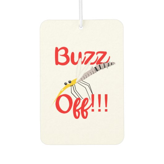 Buzz Off Air Freshener Autolufterfrischer (Vorderseite)