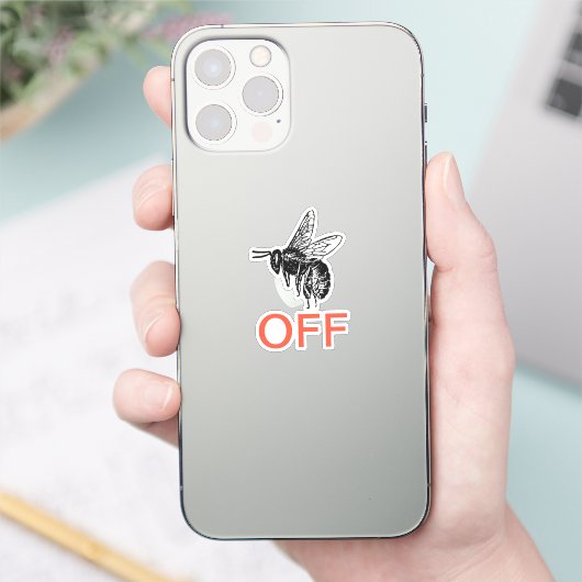 Buzz Off Aufkleber (Telefon)