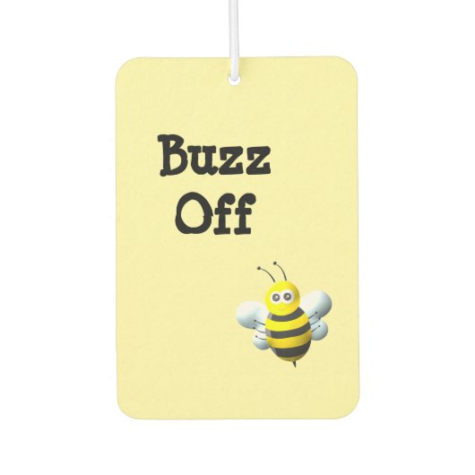 Buzz Off Bee Autolufterfrischer (Vorderseite)