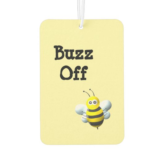 Buzz Off Bee Autolufterfrischer (Rückseite)