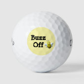 Buzz Off Bee Golfball (Vorderseite)
