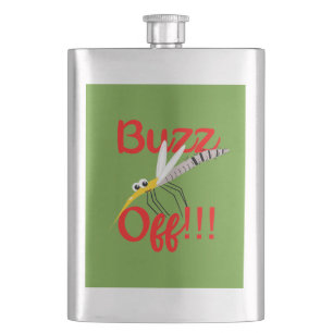 Buzz Off Classic Flask Flachmann