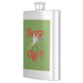 Buzz Off Classic Flask Flachmann (Links)