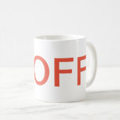 Buzz Off Kaffeetasse (VorderseiteRechts)