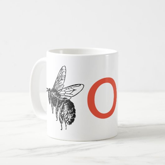 Buzz Off Kaffeetasse (Vorderseite Links)