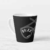 Buzz Off - T - Shirt der Frauen in den 40er Jahren Milchtasse (Linke Ecke)