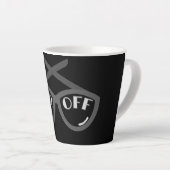 Buzz Off - T - Shirt der Frauen in den 40er Jahren Milchtasse (Rechte Ecke)