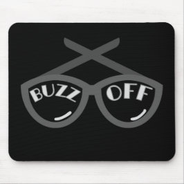 Buzz Off - T - Shirt der Frauen in den 40er Jahren Mousepad