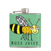 Buzz-Saft Flachmann (Vorderseite)
