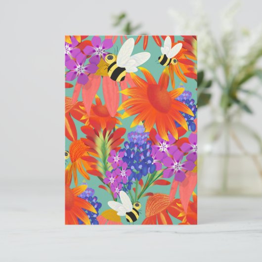 Buzz unter Blooms - Danke (Stehend Vorderseite)