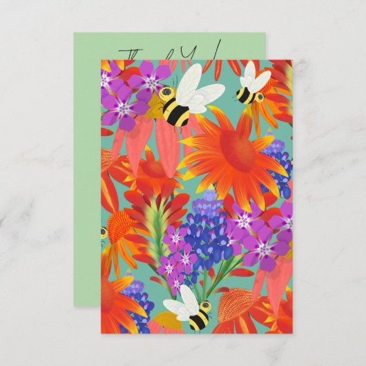 Buzz unter Blooms - Danke (Vorne/Hinten)