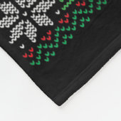 Buzz Xmas Your Girlfriend Woof! Ugly Christmas Swe Fleecedecke (Ecke)
